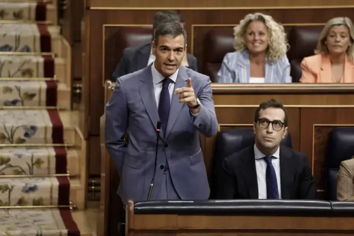 Sánchez en pleno Congreso Diputados
