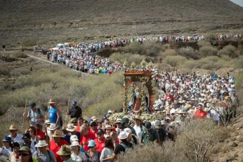 Güímar celebra la Bajada de la Virgen del Socorro 2026