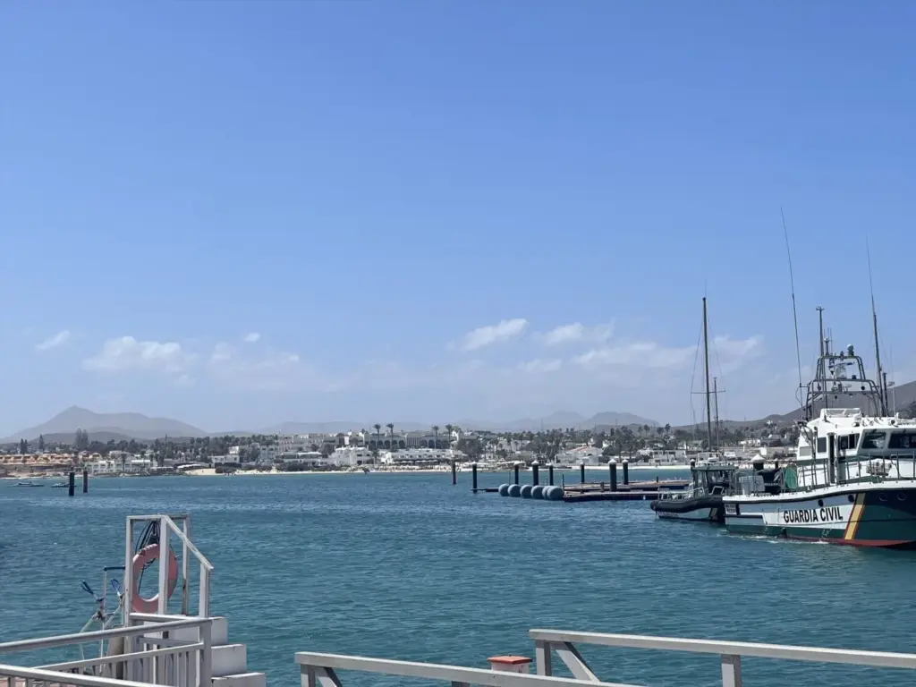Concluyen las obras de acondicionamiento del puerto de Corralejo