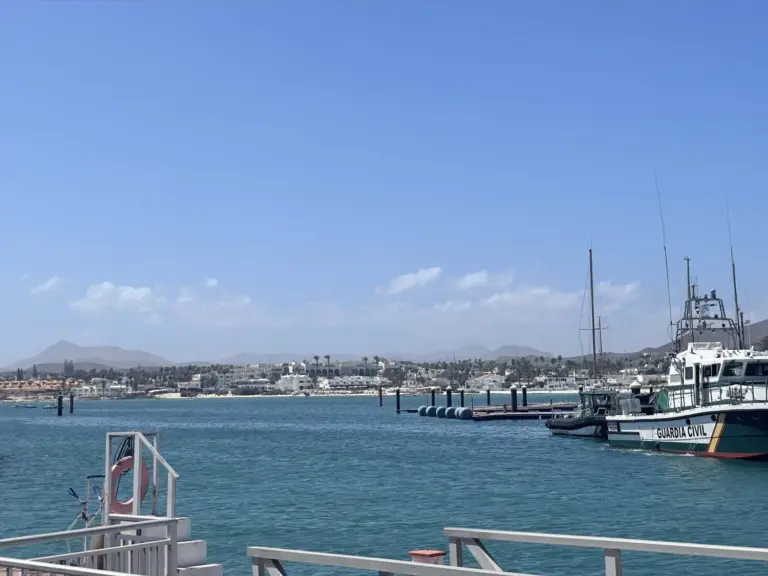 Concluyen las obras de acondicionamiento del puerto de Corralejo