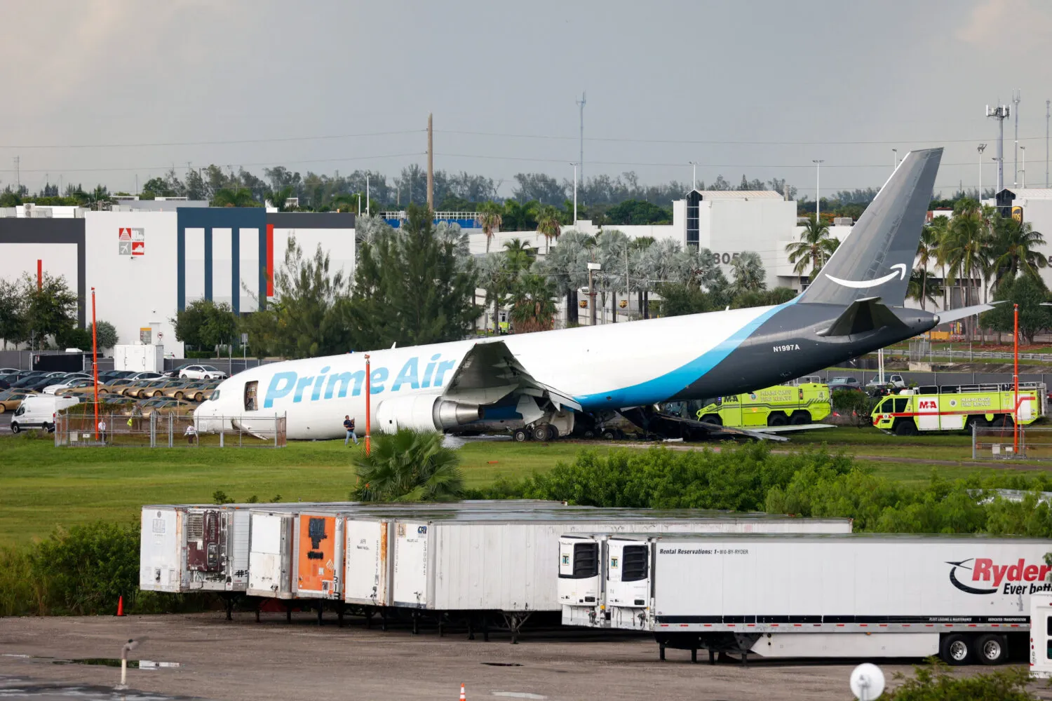 Accidente avión Amazon aeropuerto Miami
