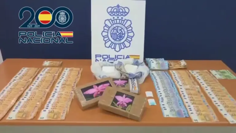 Intervienen cuatro kilos de cocaína y 25.000 euros en Lanzarote