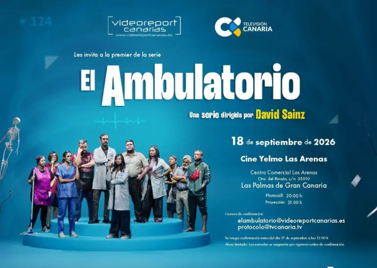 Estreno de ‘El Ambulatorio’ en cines, la serie de David Sainz para Televisión Canaria