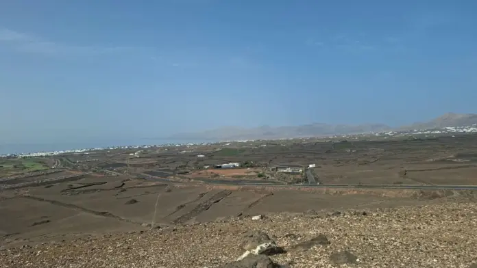 Imagen tomada desde Tías, Lanzarote. Imagen RTVC / José María de Paiz