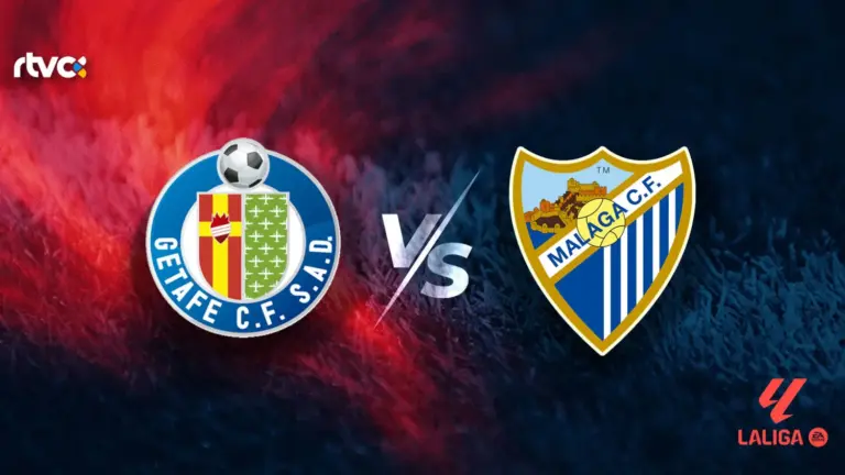 Getafe CF vs Málaga CF: horario, alineaciones y minuto a minuto | LaLiga EA Sports 26-27
