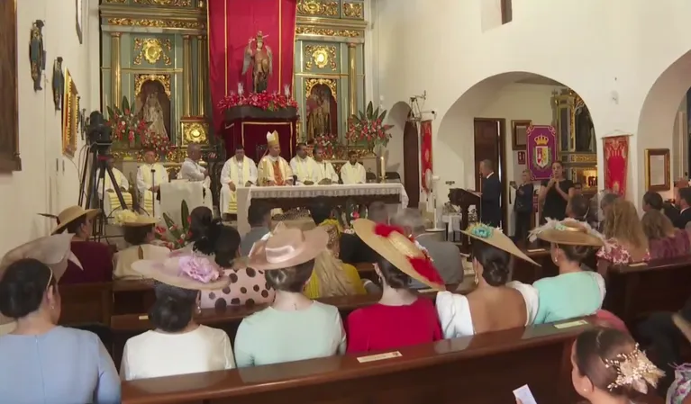 Tazacorte celebra el día grande de sus fiestas en honor a San Miguel Arcángel