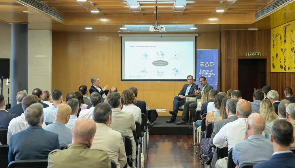 Canarias aborda el impacto económico del sector aeroespacial en las islas. Imagen Gobierno de Canarias