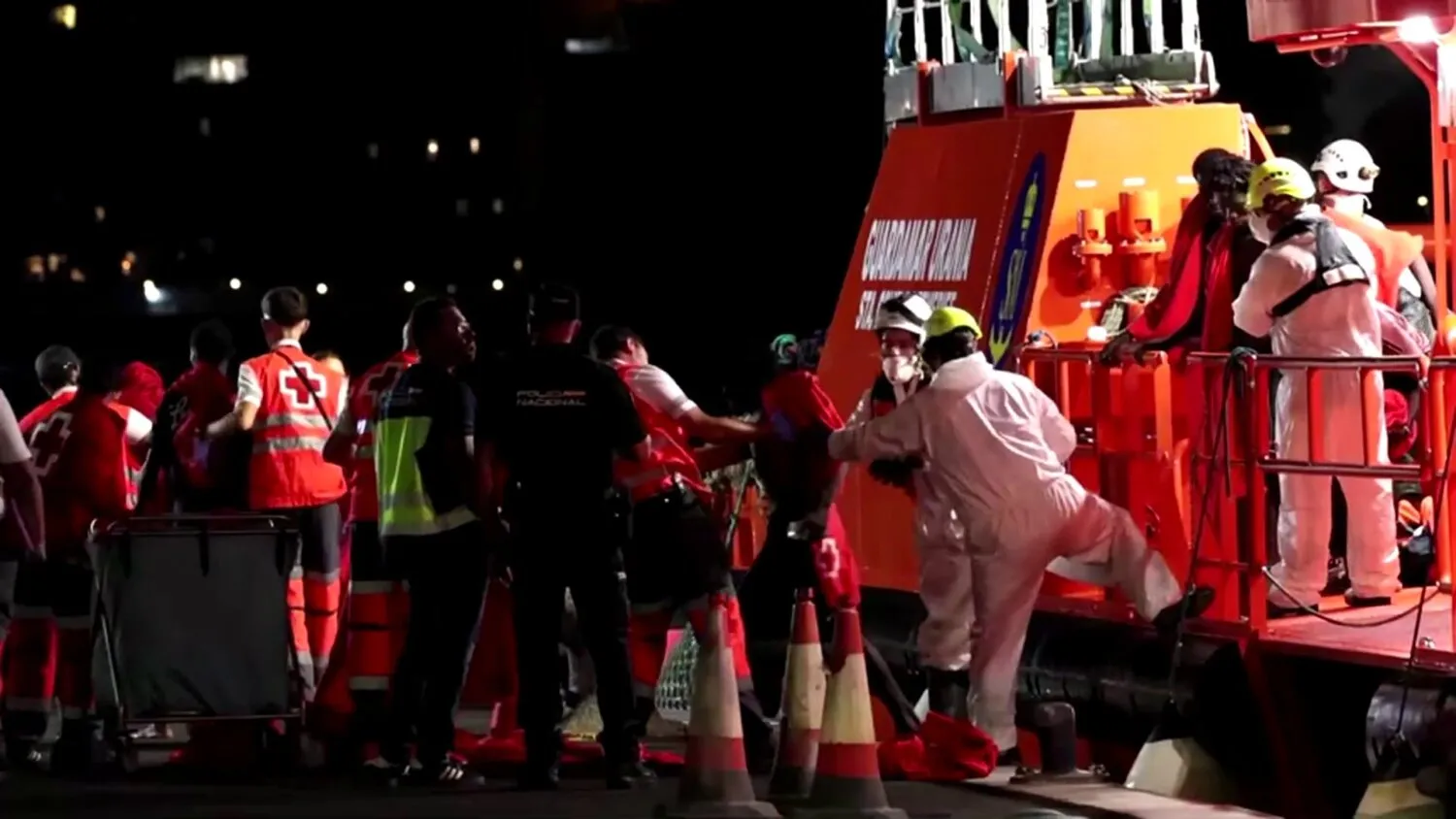 Más de 80 muertos en un cayuco a la deriva al sur de Canarias tras 26 días en el mar. Imagen RTVC