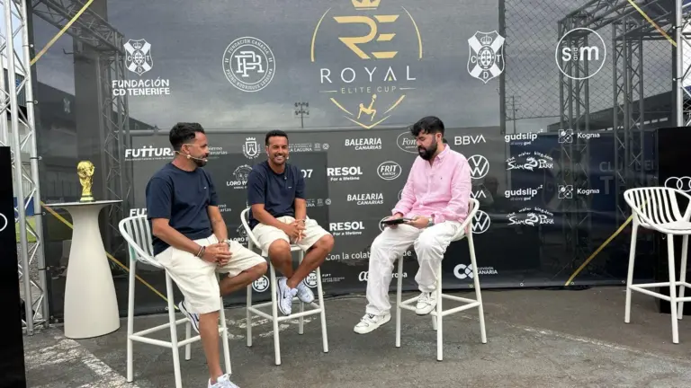 Pedro Rodríguez y David Silva presentan el ‘Legends Game’ que reunirá a grandes estrellas en Tenerife