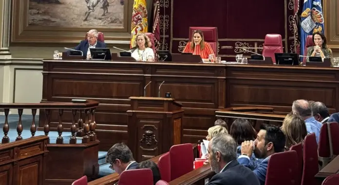 Pleno del Parlamento de Canarias 9 de septiembre 2026. Imagen Presidencia de Canarias