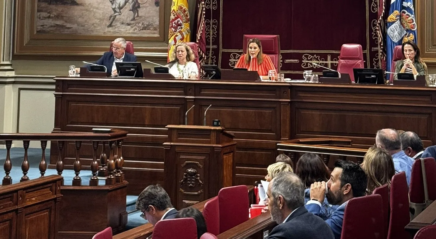 Pleno del Parlamento de Canarias 9 de septiembre 2026. Imagen Presidencia de Canarias