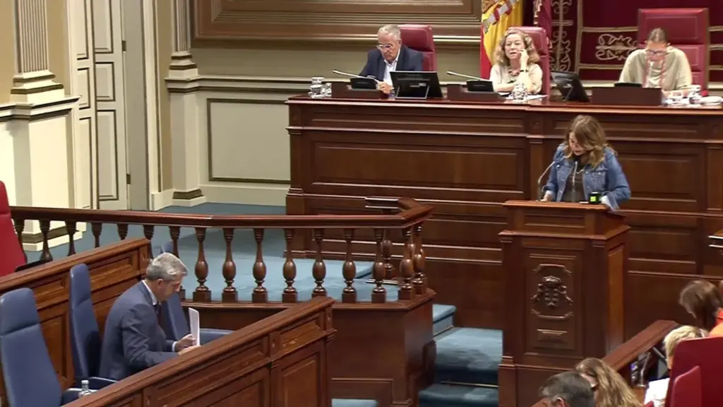 Pleno del Parlamento de Canarias, 23 septiembre 2026. Imagen RTVC
