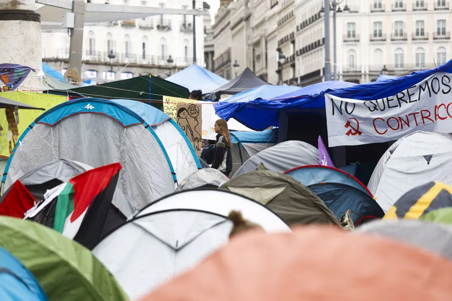  Vista de la Puerta del Sol en Madrid. Imagen EFE