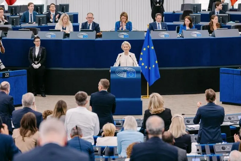 La presidenta de la Comisión Europea, Úrsula von der Leyen. Imagen portal web de la Unión Europea