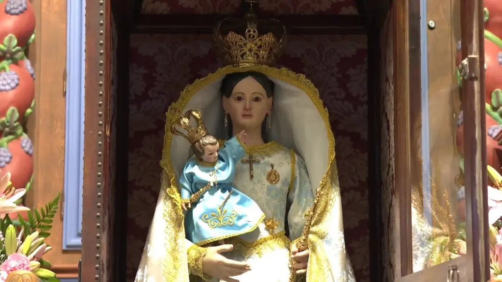 Día grande en El Hierro por la festividad de la Virgen de los Reyes. Imagen RTVC