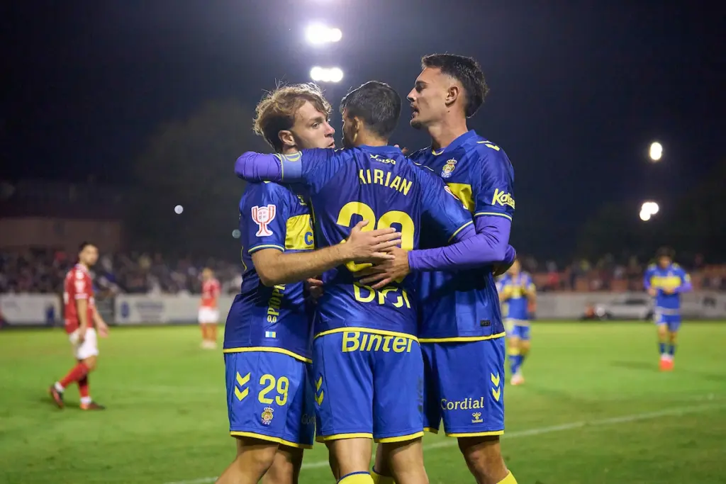 1-3 La UD Las Palmas evita la sorpresa ante el Alcalá y avanza a la siguiente ronda