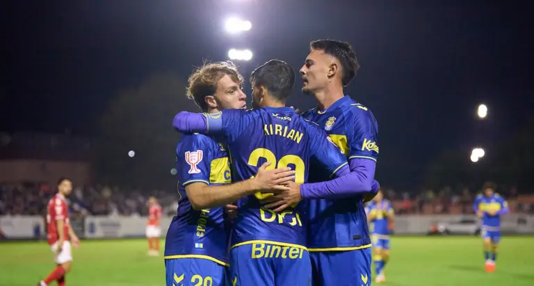 1-3 | La UD Las Palmas evita la sorpresa ante el Alcalá y avanza a la siguiente ronda