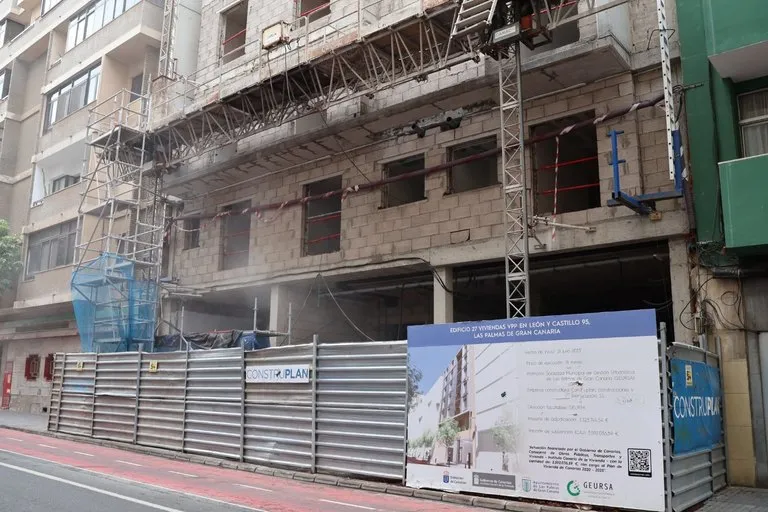Las Palmas retoma la construcción de 27 viviendas de alquiler asequible para 2027