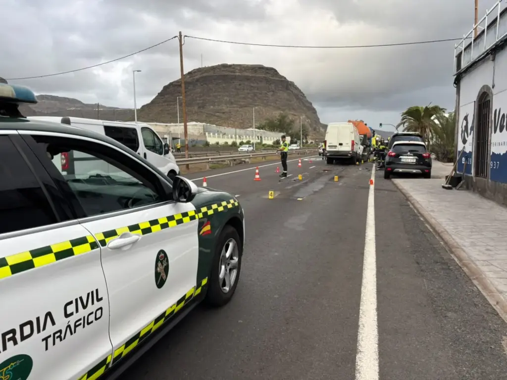 Accidente mortal en la GC-2. Nacho Cabrera