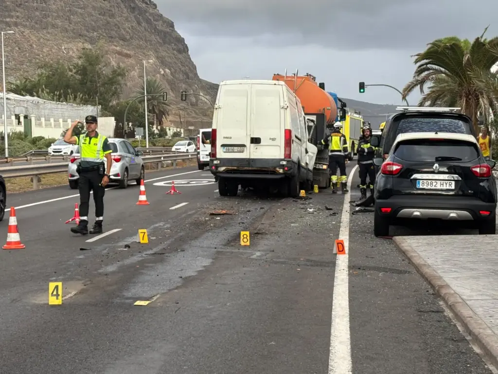 Accidente mortal en la GC-2. Nacho Cabrera