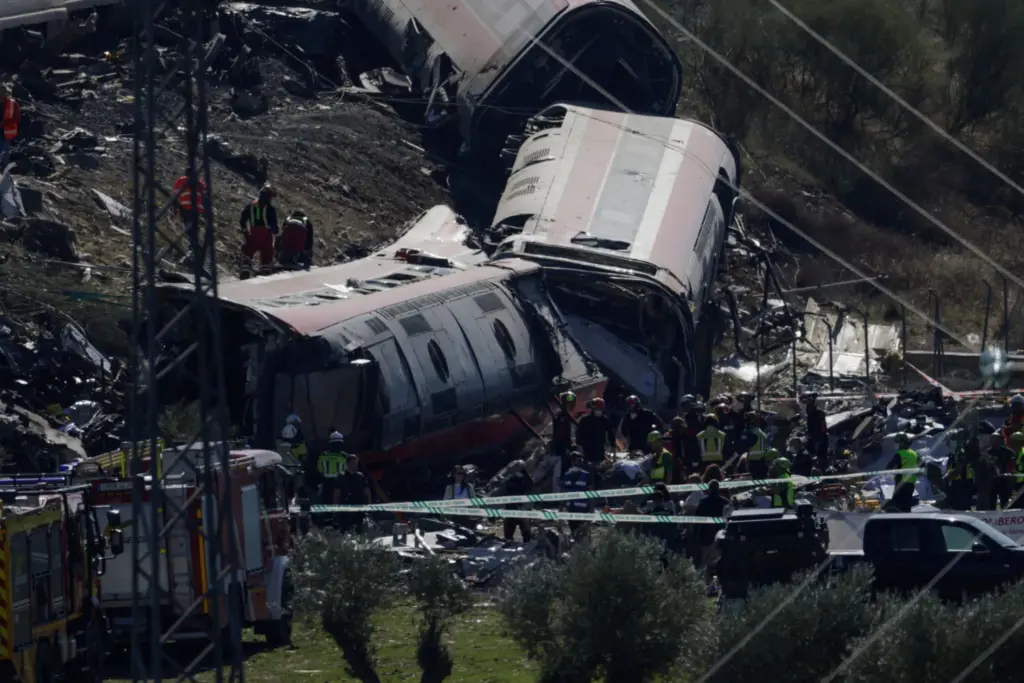 Accidente trenes en Toledo. Reuters