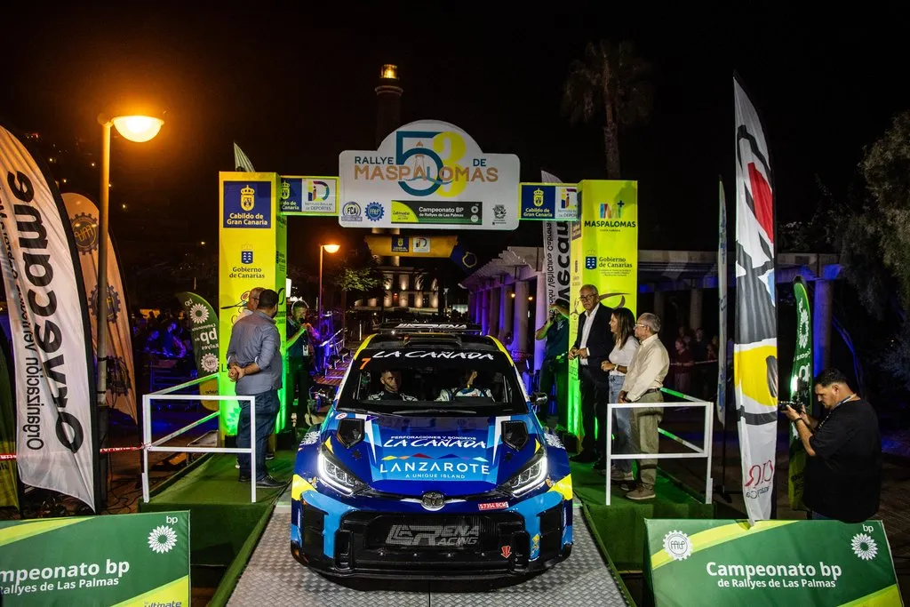 53 edición Rally de Maspalomas. Ceremonia de salida. Imagen cedida por la organización