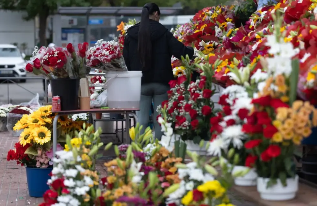 Ramos de flores.