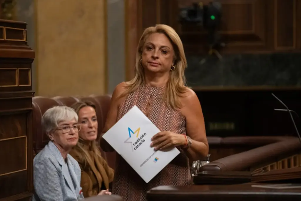 La diputada de Coalición Canaria Cristina Valido en una imagen de archivo. Fernando Sánchez / Europa Press