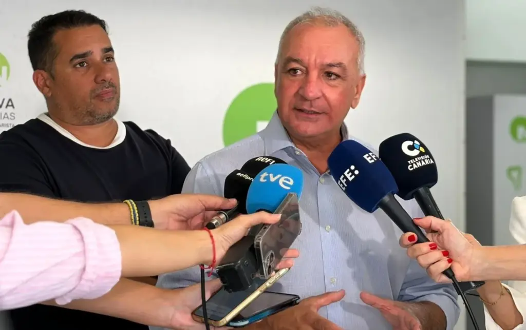 El secretario general de Nueva Canarias-Bloque Canarista (NC-BC), Luis Campos REMITIDA / HANDOUT por CEDIDO POR NC-BC