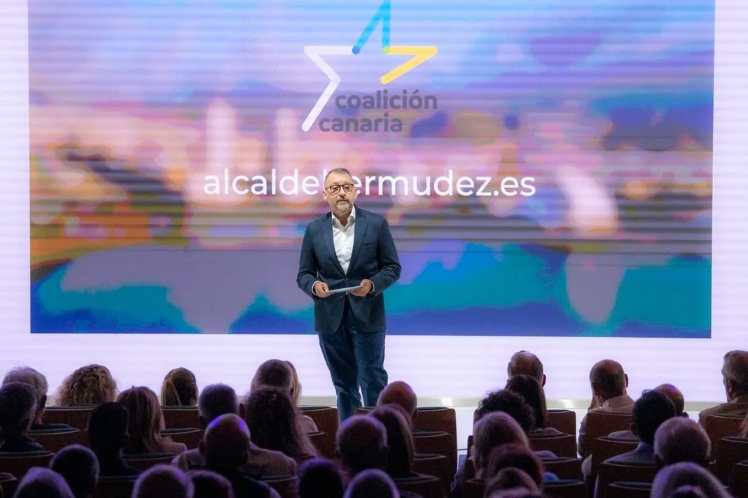 José Manuel Bermúdez se presenta de nuevo candidato de CC a la Alcaldía de Santa Cruz de Tenerife para mayo de 2027. Imagen: Rocco Spaziani / Europa Press