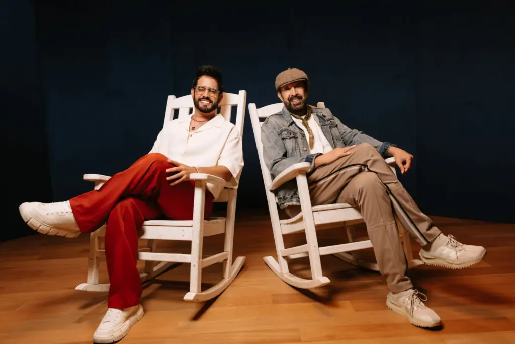 Juan Luis Guerra y Manny Cruz