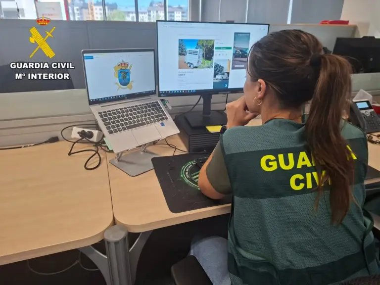 La Guardia Civil esclarece una estafa de 2.000 euros mediante la suplantación de una entidad pública