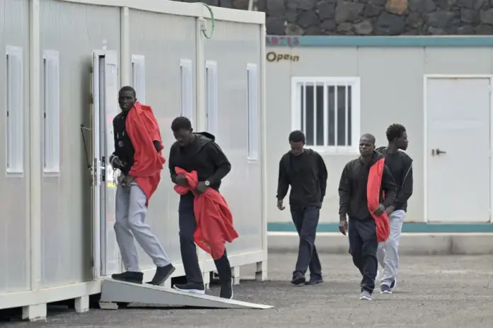Llegada migrantes El Hierro