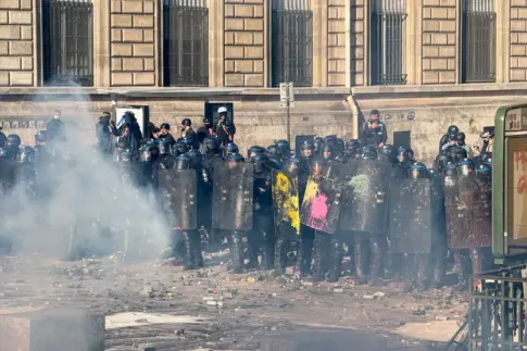 Más de 500.000 personas se manifiestan en Francia contra el Gobierno