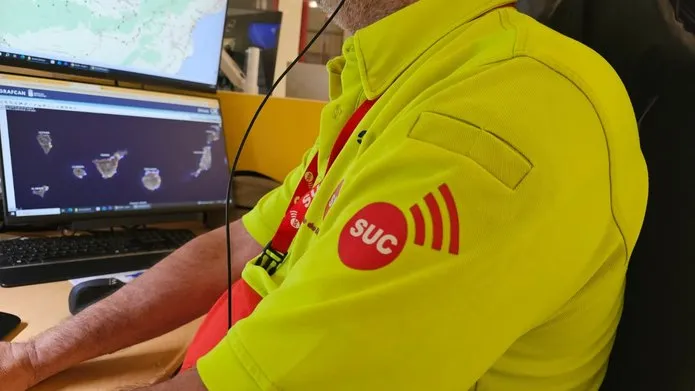 Rescatado un hombre al sufrir un ahogamiento moderado en Playa Dorada, Lanzarote