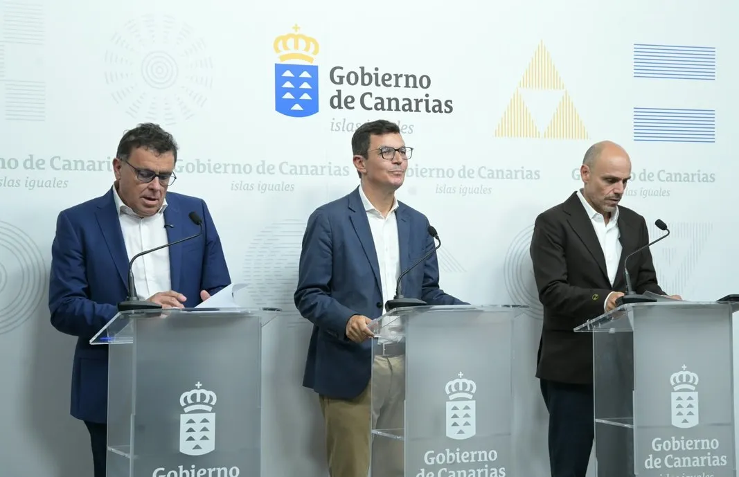 Rueda de prensa posterior al Consejo de Gobierno del 5 de octubre de 2026. Imagen Gobierno de Canarias