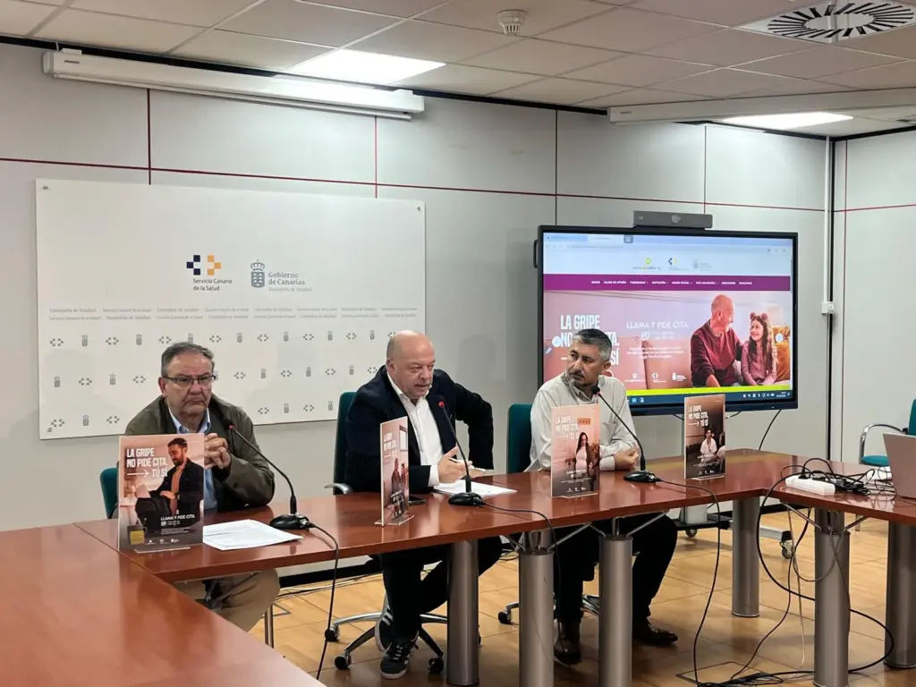 Rueda de prensa de presentación de la campaña de vacunación contra la gripe 2026-2027