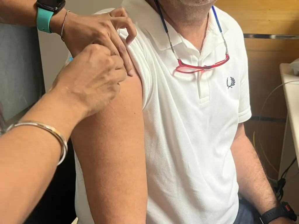 Sanidad inicia la vacunación frente a infecciones respiratorias en los centros de salud de Canarias. Imagen: Itziar Pérez
