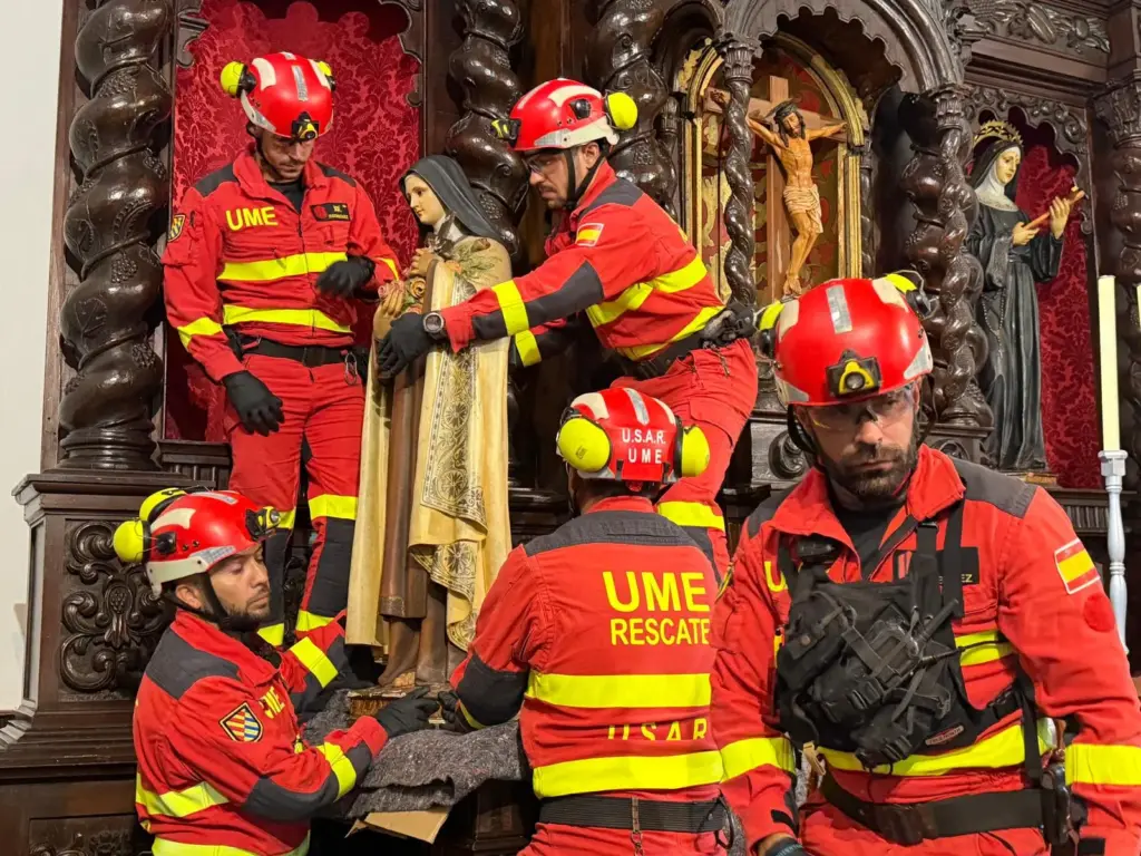 Simulacro UME rescate Guía Isora Iglesia