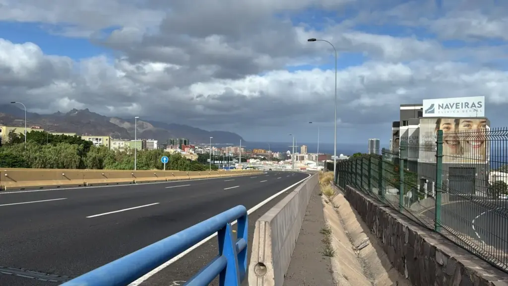 TF5 vacía por corte tras accidente
