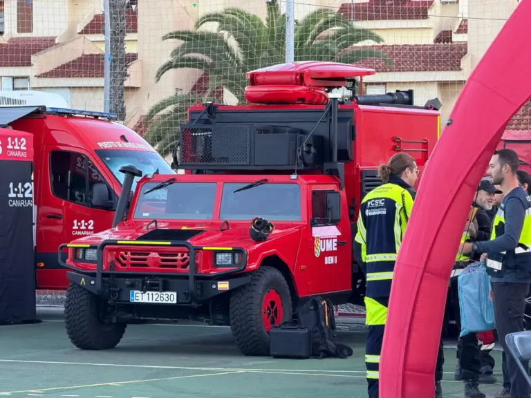 Simulacro de riesgo volcánico en Tenerife | Evacuaciones, edificios afectados y un nuevo aviso ES-Alert