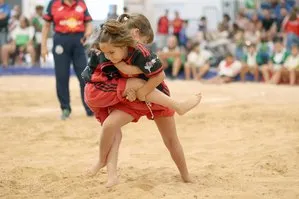 VII Torneo del Fajín de Lucha Canaria Fundación CajaCanarias en Lanzarote. Imagen Fundación CajaCanarias
