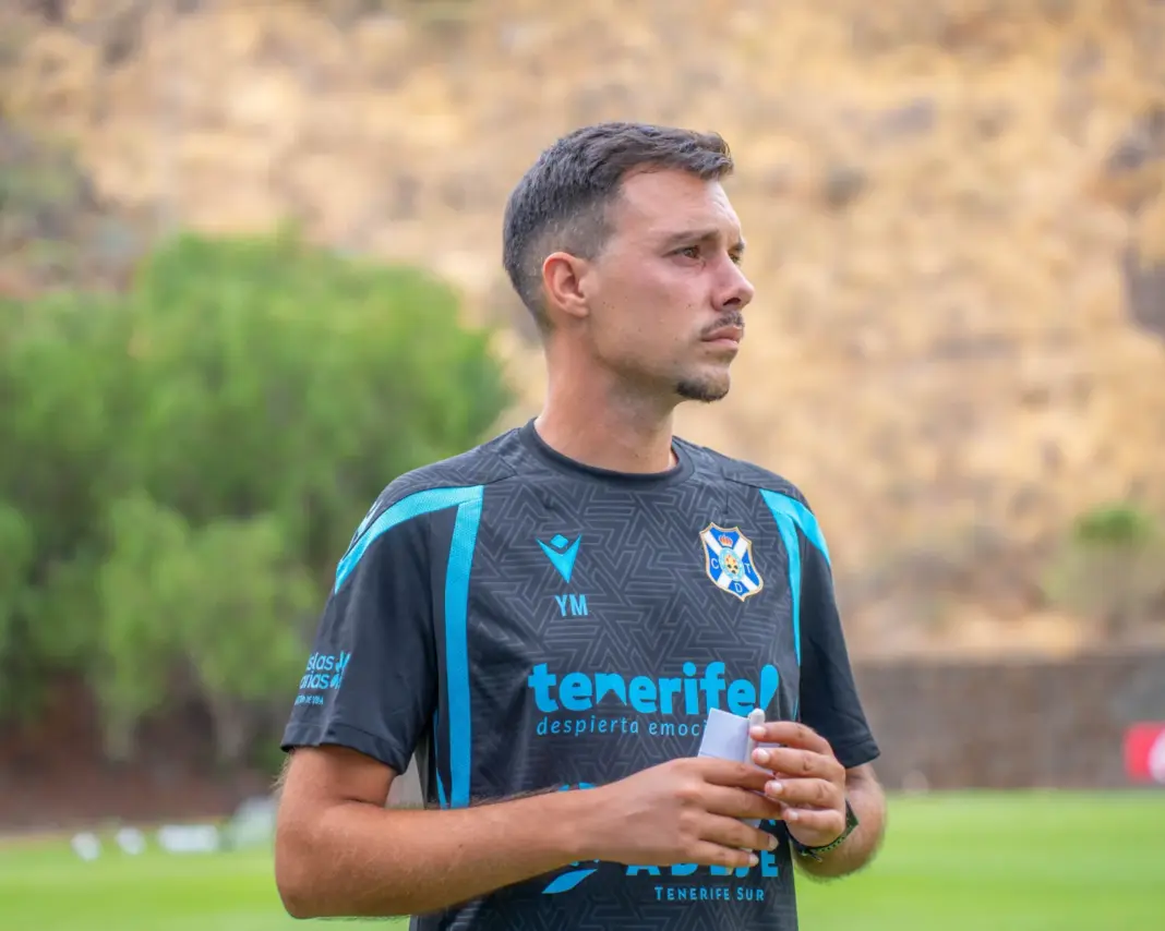 Yeray Martín, entrenador del CD Tenerife Femenino