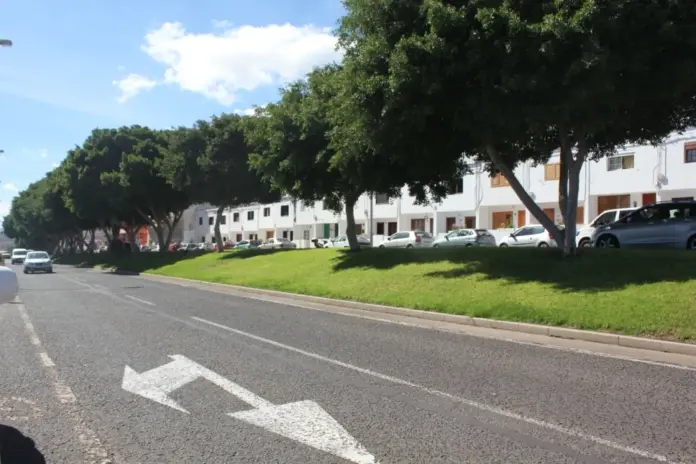 Avenida de la Constitución en Puerto del Rosario, Fuerteventura