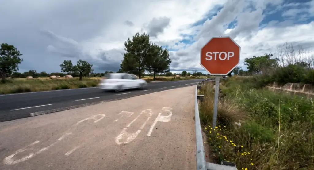 Imagen de archivo de una carretera