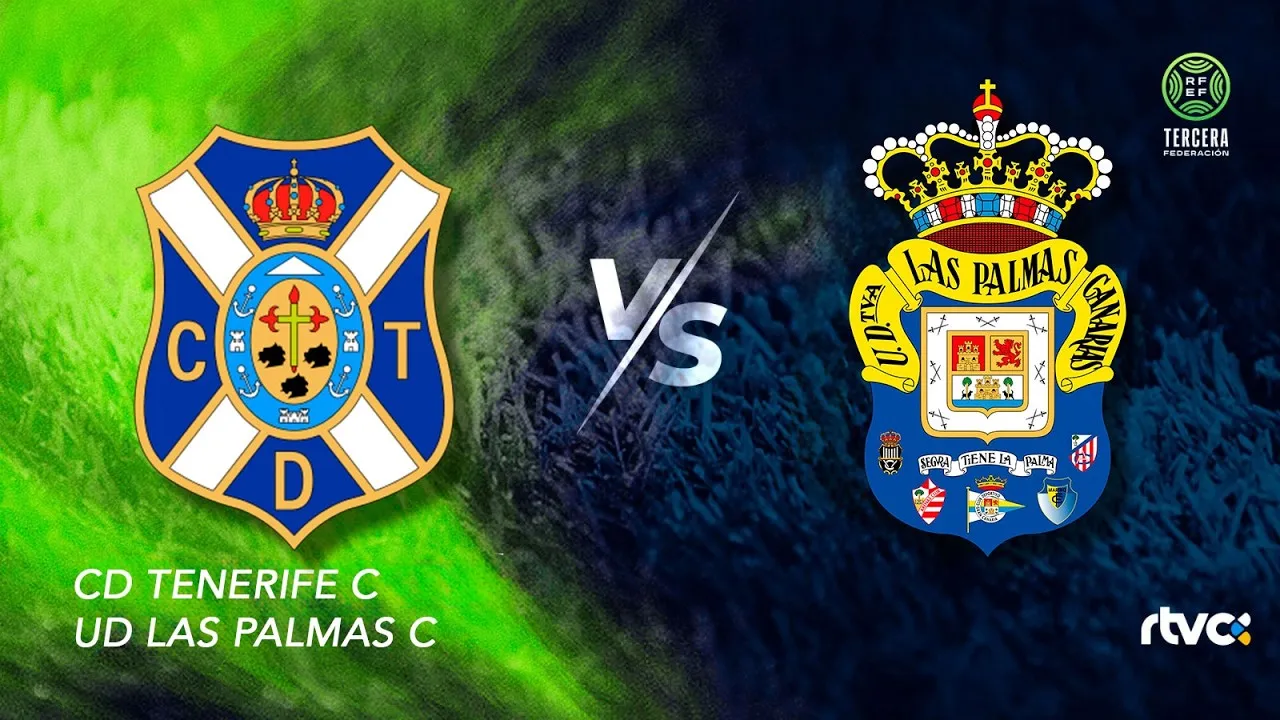 El mini derbi canario entre Tenerife C y Las Palmas C se jugará este sábado