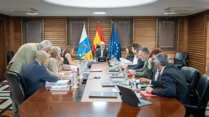 Reunión del Consejo de Gobierno de Canarias, 19 de octubre de 2026. Imagen Presidencia del Gobierno