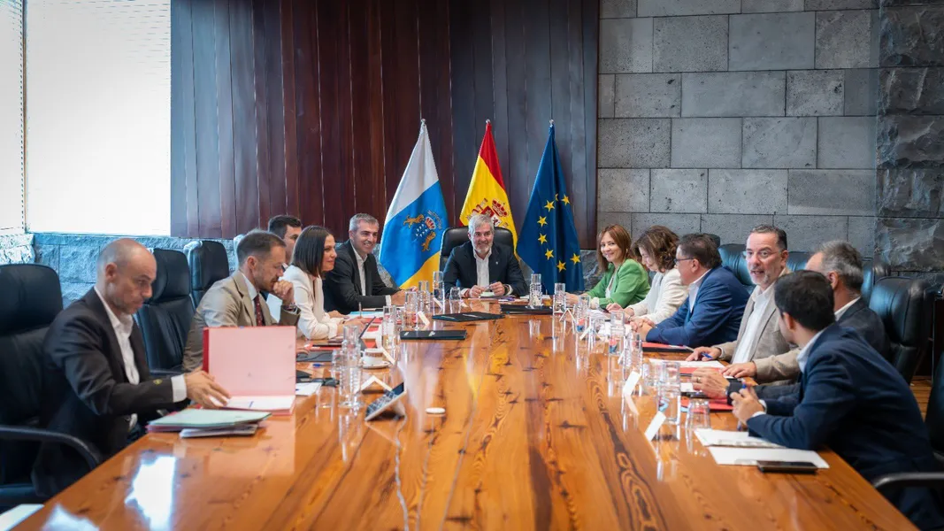 Reunión del lunes, 5 de octubre. Imagen Presidencia del Gobierno