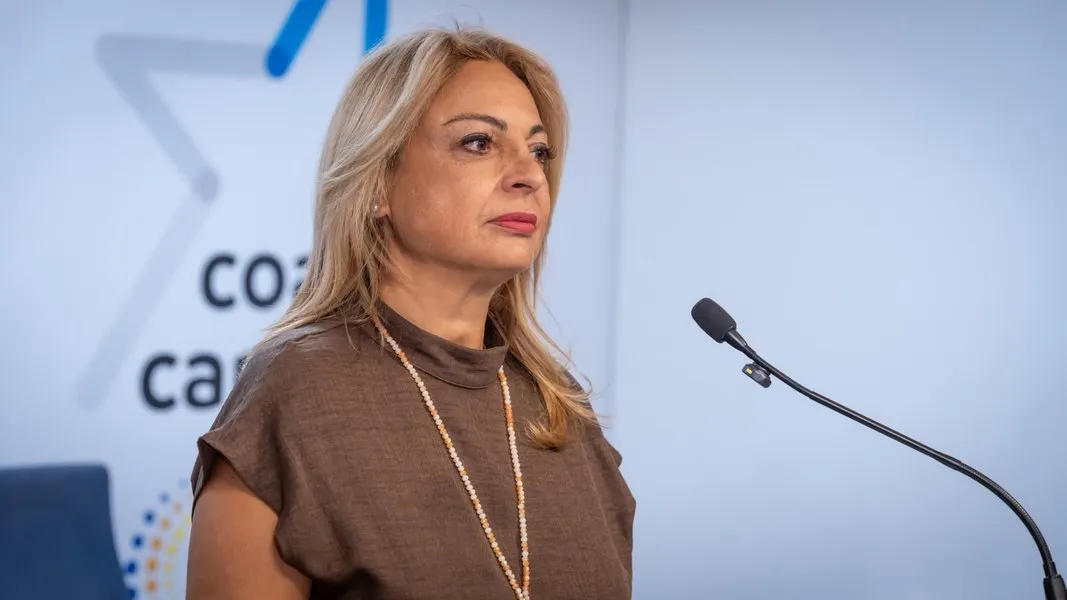 Cristina Valido, candidata de CC al Congreso. Imagen cedida por Coalición Canaria