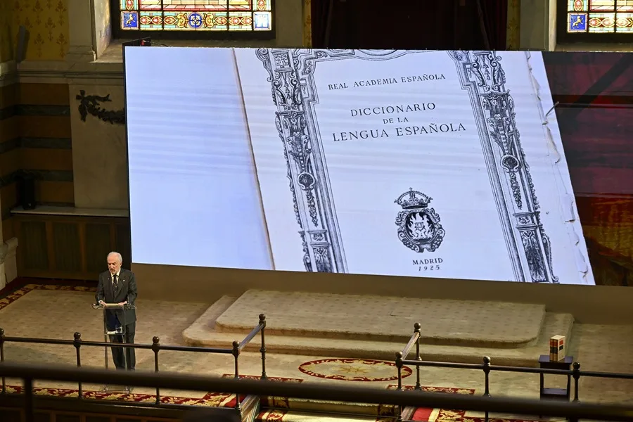 Presentación de la nueva edición del Diccionario de la Lengua Española